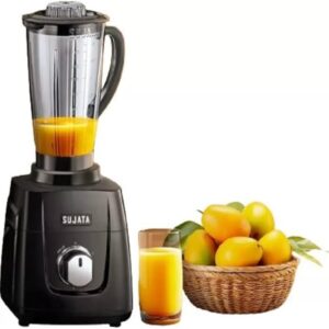 SUJATA MG01 Mixer Grinder 1000W 3 Jars steel & 1 Glass Jar