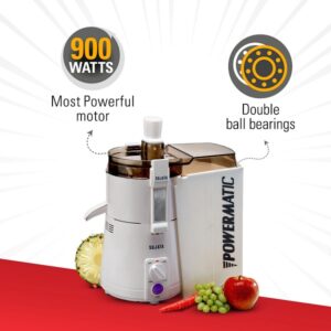 Sujata Powermatic Juicer 900 Watts 22000 Rotations Per Min