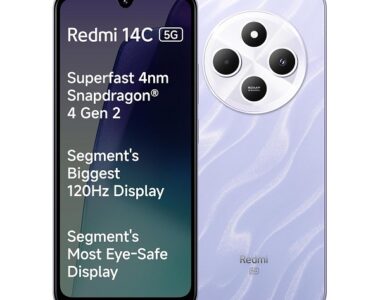 Redmi 14C 5G Mobile Superfast 4nm Snapdragon 4 Gen 2 50MP Dual Camera - Stardust Purple