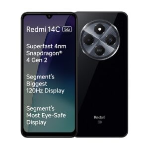 Redmi 14C 5G Mobile Superfast 4nm Snapdragon 4 Gen 2 Stargaze Black