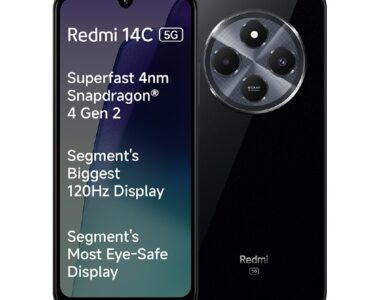 Redmi 14C 5G Mobile Superfast 4nm Snapdragon 4 Gen 2 50MP Dual Camera - Stargaze Black