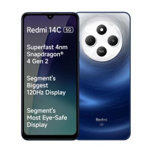 Redmi 14C 5G Mobile Superfast 4nm Snapdragon 4 Gen 2 Starlight Blue