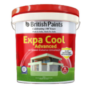 British Paints Expa Cool Advanced Hi-Sheen Exterior Emulsion 20 Litres