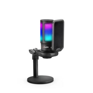 Digitek DM-301 RGB Professional Gaming Microphone, Plug & Play Microphone