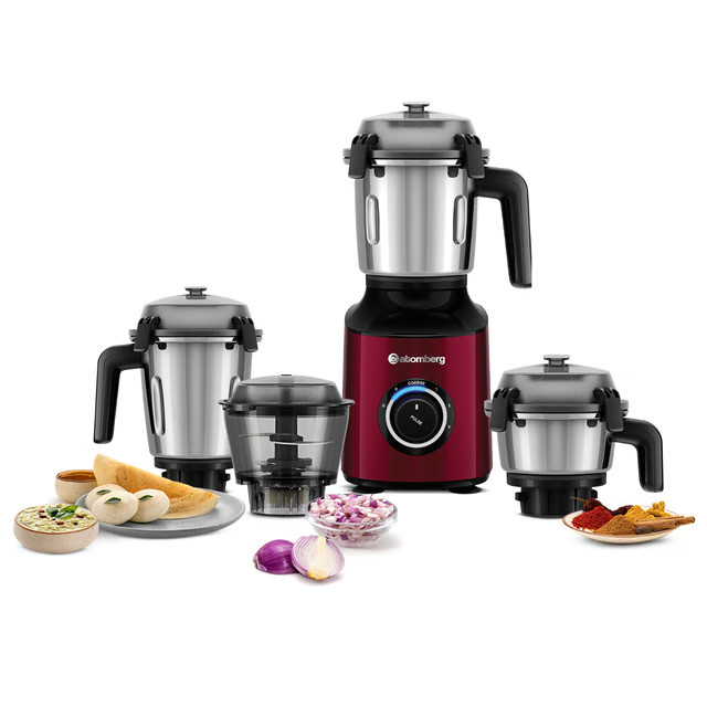Atomberg Zenova Mixer Grinder Intelligent BLDC Motor 4 Jars including Chopper