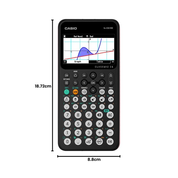 Casio FX-CG100 Scientific Graphic Calculator High-Resolution Color Display