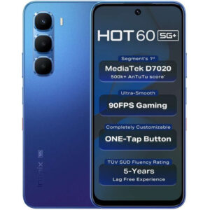 Infinix Hot 60 5G+ 5G Smartphone Shadow Blue Color