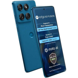 Motorola Edge 60 Fusion 5G, 8GB RAM, 256GB Storage Mobile PANTONE Mykonos Blue Color