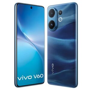 Vivo V60 5G Smartphone, 50MP ZEISS Camera, 6500mAh Battery, IP68/69 Water & Dust Proof