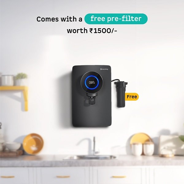 Atomberg Intellon Adaptive Water Purifier, 7-Stage Filtration, Smart IoT, 8L Storage