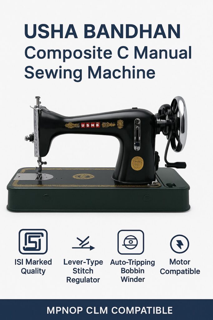 USHA Bandhan Composite C Manual Sewing Machine