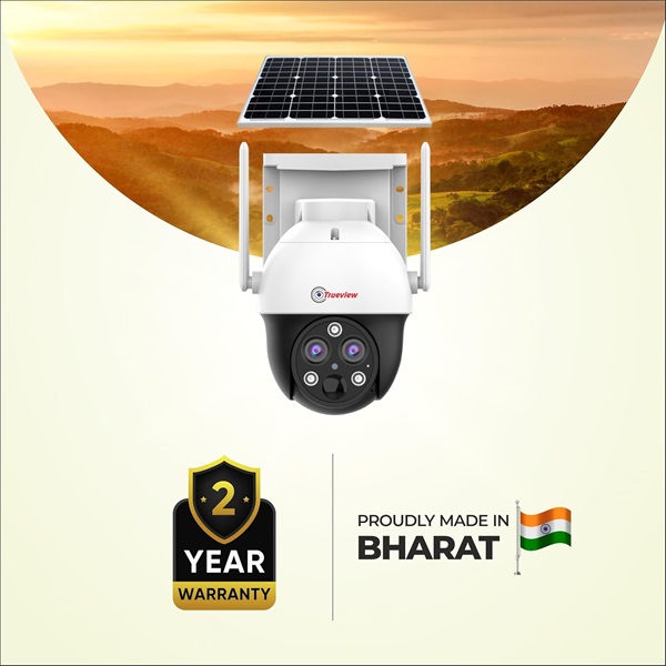 Trueview 3+3MP Wireless 4G Solar Security Camera