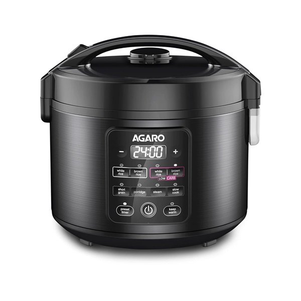 AGARO Regal Electric Rice Cooker 3L with Ceramic Inner Bowl & LED Display AGARO Regal Electric Rice Cooker