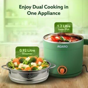 AGARO Regency 1.2L Multipurpose Electric Kettle