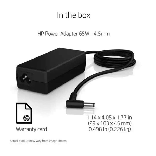 HP Original 65W H2O Laptop Charger HP Original 65W H2O Laptop Charger