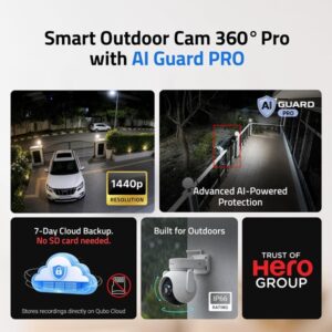 Lalithatraders Qubo Smart Outdoor Cam Pro